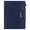 Dark Blue, variant on PU Leather Wallet Case For iPad (A16) 11th / 10th Generation (2025/2022) Flip Stand Cover with Card/Pencil Holder
