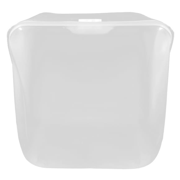 CRAFTHROU Foldable Transparent Plastic Water Storage Tank Portable Water Jug for Outdoor Use