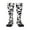 1 Black, variant on Seamless Pattern Cute Panda Print Thigh High Socks Extra Long Stretchy Sock Women Over Knee High Opaque Stocking Daily Wear