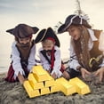 thumbnail image 3 of UnicoPak - Paquete de 90 cajas de regalo de barra dorada para fiestas de caza del tesoro, monedas de chocolate, dulces para casino pirata, cumplea&ntilde;os, regalos de dinero, fiesta tem&aacu, 3 of 9