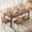 Brown, variant on Industrial Dining Table for 6-8 People, 78.7 Inch Long Wooden Kitchen Table with Sturdy Metal Frame & Rustic Brown Finish - Seats 6 Rectangular Counter for Dinner, Kitchen, Easy to Install