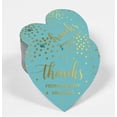 thumbnail image 2 of Inkdotpot Pack Of 50 Thanks From The New Wedding Favor Paper Tags Craft Real Gold Foil Hang Tags, 2 of 6