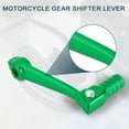 thumbnail image 3 of Unique Bargains Motorcycle Shift Pedal Aluminum Alloy Folding Gear Shifter Shift Lever Green 1 Pcs, 3 of 6