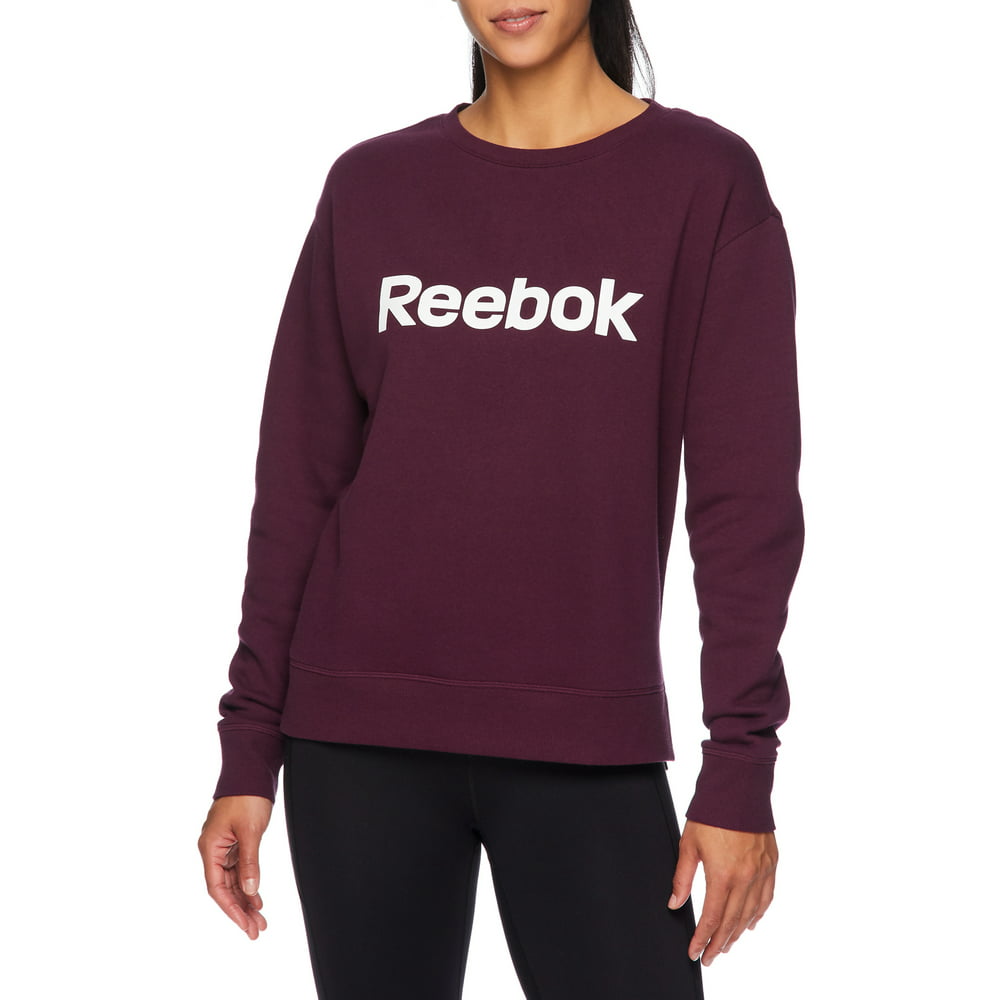 Reebok - Reebok Women's Athleisure Fleece Crew - Walmart.com - Walmart.com