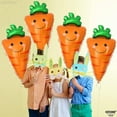 thumbnail image 3 of Globos De Hoja De Zanahoria - 80 Cm, Juego De 4 - Globos De Zanahoria Para Una Fiesta De Cumpleaños Con Temática De Vegetales - Decoraciones De Fiesta Con Temática De Plantas - Globo De Zanahoria, 3 of 5