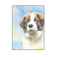 thumbnail image 1 of RYLABLUE Dog Under The Blue Sky Fleece Blankets Bed Throws 58x80 Inches, 1 of 3