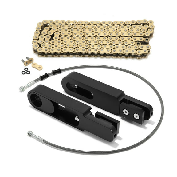 Bolt on Swingarm Extensions Chain Brake Line set for for Yamaha R6 2006-2013