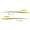Yellow, variant on Suodoka Red RV Sticker Universal Easy to Install Car Body Window Bumper Decal for Camper Caravan Truck Auto Accessories, DIY Stripes Dynamic Style Decoration (13.78 inches / 35.0 cm)
