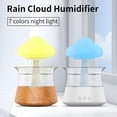 thumbnail image 6 of Yajisi Rain Cloud 300ml Ultrasonic Humidifier with 7‑Color Night Light, 5‑Hour Timer, Aromatherapy, USB‑C, White, 6 of 6