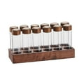 thumbnail image 2 of Contenedor de almacenamiento de granos de café de vidrio para bodegas de granos de café, contenedor de almacenamiento de alimentos recargable con tapa 12 hoyos 22g Sunnimix tarro de almacenamiento, 2 of 8