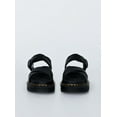 thumbnail image 3 of Dr. Martens Womens Voss II Hydro Leather Sandals w Adjustable Buckle - Black, 3 of 7