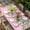 Red Pink Peach Pink, variant on Valentine's Day Table Cloths for 6 Foot Rectangle Tables, Pink Red Roses Love Heart Eucalyptus Plaid Patio Waterproof Elastic Fitted Tablecloths, Washable Rectangular Table Cover for Camping
