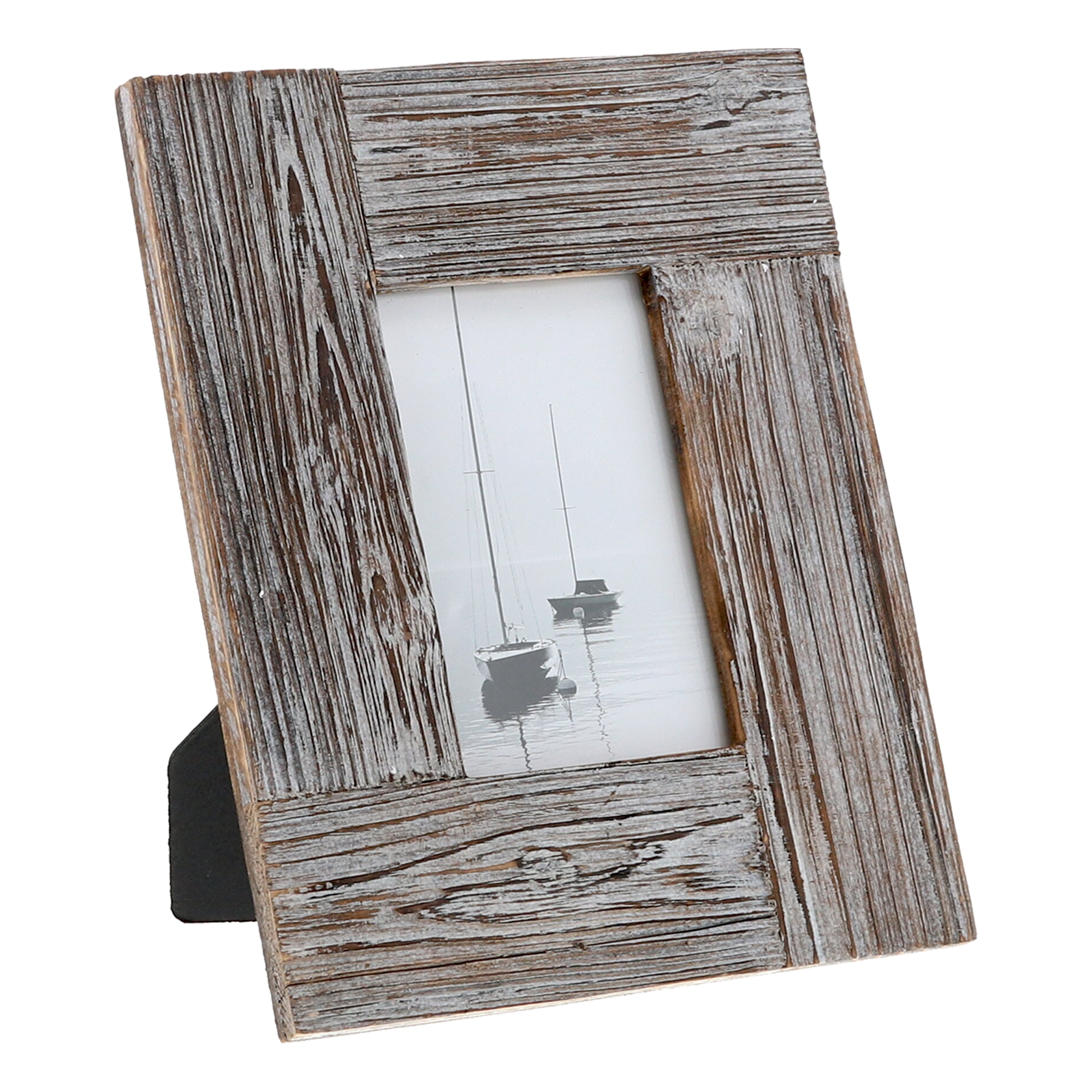 Barnyard Designs Rustic Farmhouse Distressed Picture Frame Unfinished