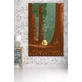 thumbnail image 3 of Kings Canyon National Park, California, Redwood Forest View, Sequoias and Tent Press (36x54 Giclee Gallery Art Print, Vivid Textured Wall Decor), 3 of 3