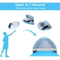 thumbnail image 4 of Large   Beach Tent for 3-4 People, UPF 50+  Shelter with Ventilation and Windproof Design, 4 of 6