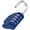 1P, Blue, variant on Combination Lock, 4 Digit Combination Padlock Outdoor, School Lock, Gym Lock (Purple)
