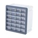 thumbnail image 2 of Mini organizador de cajones para mujer, caja organizadora de cuentas, caja de almacenamiento 24 celosías, 2 of 9