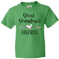 thumbnail image 3 of Inktastic Great Grandmas Favorite- Heart Great Grandchild Youth T-Shirt, 3 of 5