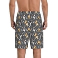 thumbnail image 2 of Yiaed Bulldog Print for Men's Soft Sleep Pajama Short Lounging Pajama Shorts-Medium, 2 of 8