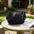 thumbnail image 6 of Women Nylon Shoulder Handbag - Large Capacity Multiple Pockets Bag - Ladies Crossbody Purse Fashion Tote Top Handle Satchel, 6 of 7