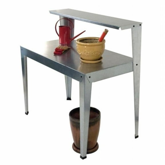 Galvanized Potting Bench