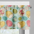 thumbnail image 3 of Ambesonne Easter Window Valance, Floral Ornamental Egg Forms, 54" X 18", Multicolor, 3 of 5