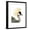 Black Frame, variant on Art.com Watercolor Crested Crane Stretched Canvas Print Wall Art by Naomi McCavitt, 12" x 16"