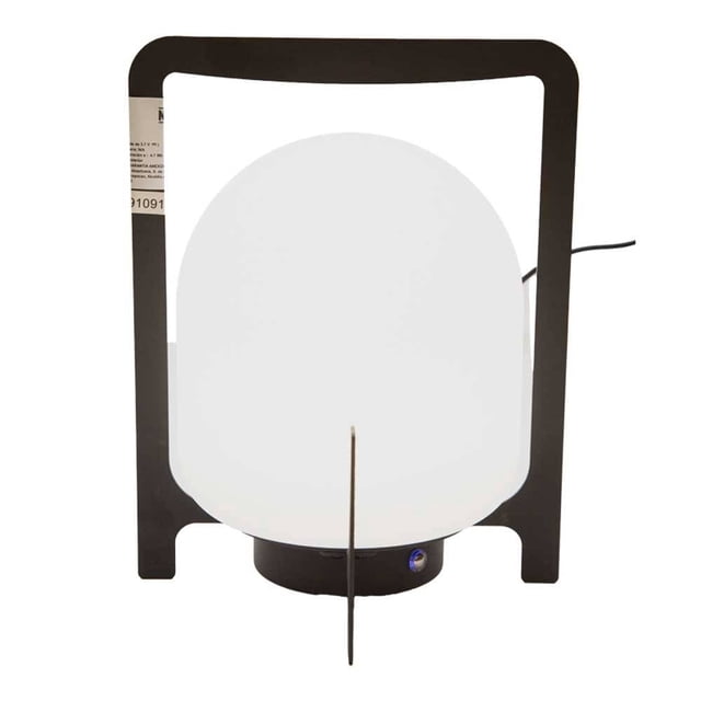 Luminario Home Trends de Mesa Dimeable Negro LED