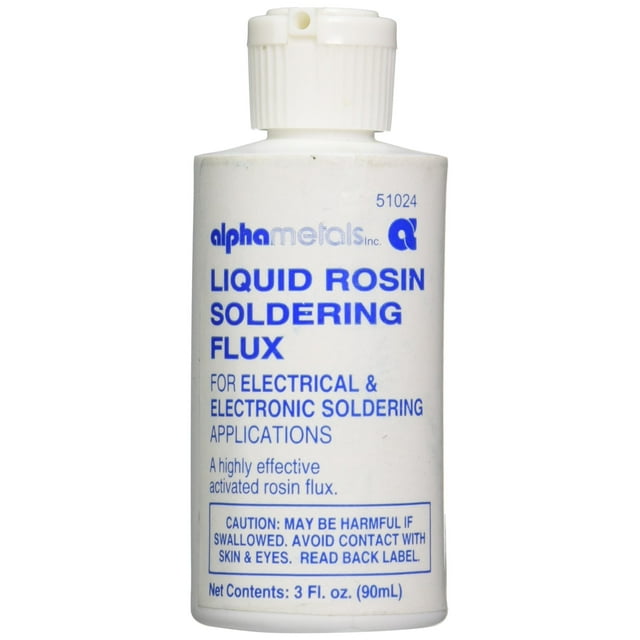 Liquid Rosin Flux Alpha Fry AM51024 90 ml para uso eléctrico