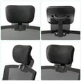 thumbnail image 3 of SEWOART Office Chair Headrest Attachment Universal Black Plastic Adjustable for Office Use 1Pack Back to School, 3 of 6