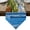 Blue, variant on Fall Leaves Table Runner Linen Burlap Table Runner 60 Inches Long Green Tree Leaves Landscape Farmhouse Scenery Dresser Scarves for Kitchen Island Coffee Dining Room Party Holiday Decoration 13"x60"