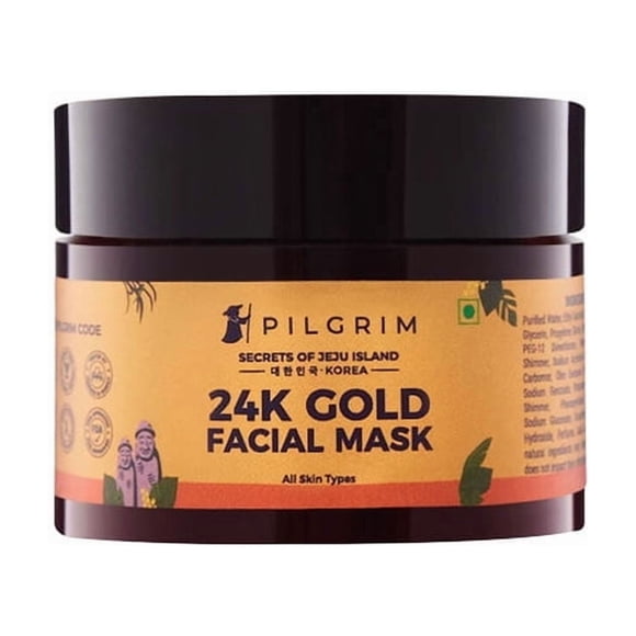 Pilgrim 24K Gold Facial Mask - 50gm