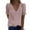 Pink summer womens Shirt, variant on Women's V Neck Tunic Tops Cute Swiss Dot Casual Summer Tops V-Neck Short Sleeve Blouses Solid Color Loose Fit Shirts Tees