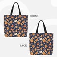 thumbnail image 2 of Disketp Gingerbread Delights Bolsa Tote de Lona para Mujer, Bolso de Hombro y Cruzado con Cierre de Cremallera, 2 of 7