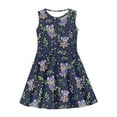 thumbnail image 3 of FOR U DESIGNS Koala Girls Tank Top Dress Lovely Swing Sundress for Girls Leisure Knee Length Dress Up Clothes Loose Twirly Dance Dresses, Flowy Swing Dresses Size 9-10T, 3 of 6