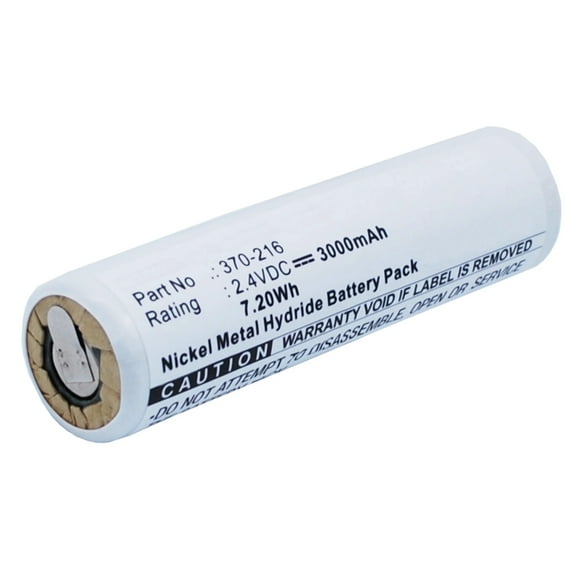 Batteries N Accessories BNA-WB-H6358 Power Tools Battery - Ni-MH, 2.4V, 3000 mAh, Ultra High Capacity Battery - Replacement for Wahl 00040-100 Battery