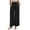 Black, variant on Summer Pants for Women Casual Loose Wide Leg Palazzo Pants Button down Cotton Linen Baggy Beach Trousers