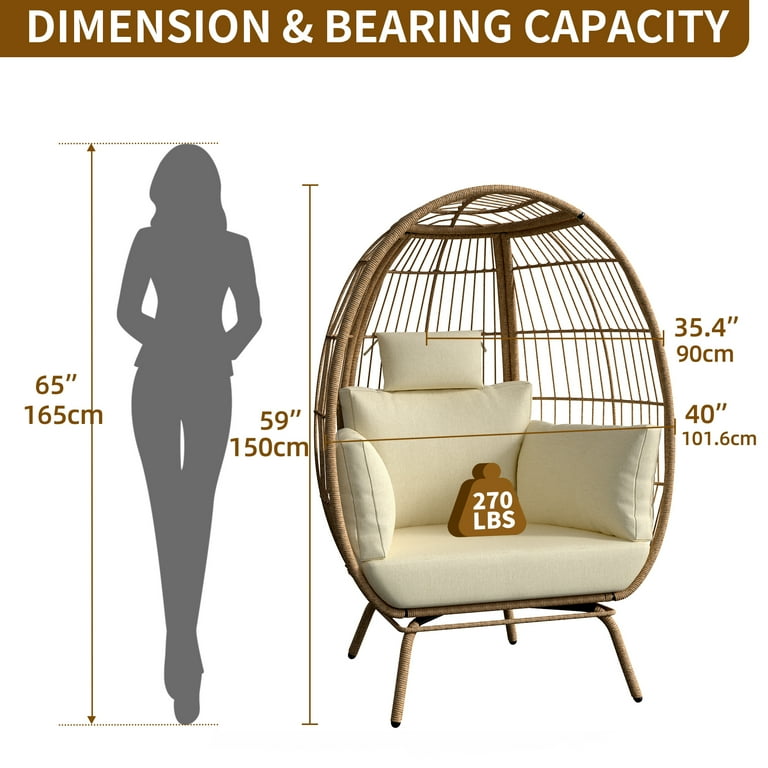 Egg chair walmart adult discount