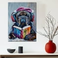 thumbnail image 5 of Mastiff Christmas Decor Poster Unframe, Mastiff Christmas Dog Canvas Wall Art, Dog Reading Book Canvas Print Painting Poster Wall Decor Dog Lovers Gifts, 5 of 6