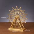 thumbnail image 3 of uhnmki Grande Roue Maison Ferme Rotative Lumineuse pour Salon Knickknacks Maison, 3 of 5
