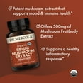 thumbnail image 5 of Dr. Mercola Organic Reishi Mushroom Extract, Dietary Supplement, Immune Support, Non-GMO, Certified USDA Organic - 30 Servings (30 Capsules), 5 of 6