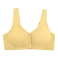 thumbnail image 2 of Aayomet Bras for Women Bra Racerback Plus Size Unlined Underwire Full Coverage Bras (ginger, L), 2 of 5