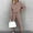 Brown, variant on Amidoa 2 Pcs Lounge Sets for Women Lantern Sleeve Crewneck Sweatshirt with Pajama Pant Tracksuit Solid Outfits