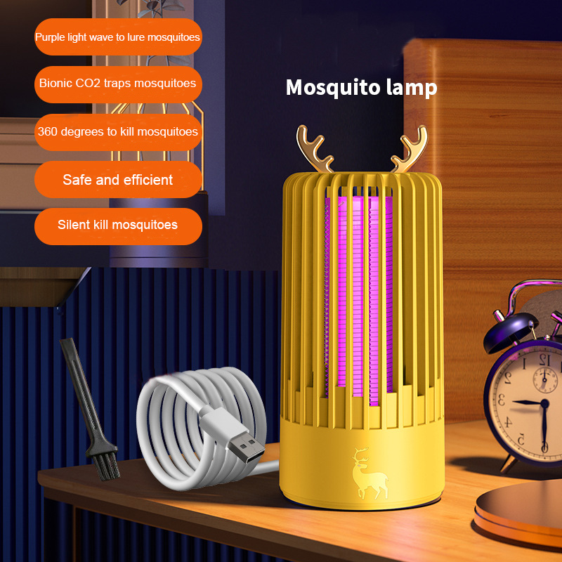 USB Rechargeable Bug Zapper, Electric Mosquito Zappers Killer, Mosquito