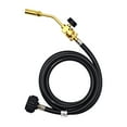 thumbnail image 4 of Antorcha de propano Quemador de gas para plomería Antorcha de mano Manguera de gas propano licuado con válvulas reguladoras Antorcha de soldadura Sopl, 4 of 8