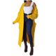 thumbnail image 2 of Pntutb moda mujer Casual manga larga otoño suéter largo abrigo cárdigan blusa tops Pntutb Pntutb-903, 2 of 7