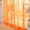 Orange, variant on 2pcs Solid Color Sheer Curtain Panels - Rod Pocket Voile Scarf Valances, Light Filtering Sheer Drapes for Windows Doors, Sheer Curtains for Home Living Room Bedroom Decor, 39*79in, Orange