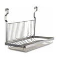 thumbnail image 1 of Revolucionario soporte para esponja para fregadero, bandeja autodrenante para fregadero de cocina, organizador compacto de acero inoxidable resistente al óxido que ahorra espacio, 1 of 4