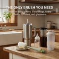 thumbnail image 7 of 5 in 1 Bottle Lid Gap Cleaning Brush Set, Multifunctional Cup Cleaner for Baby Bottles, Drinking Cups & Straws, Modular & Detachable Design with Long Handle, Easy Rinsing, 7 of 7