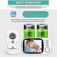 thumbnail image 4 of Baby Monitor With Camera And Night Vision, Baby Monitor Video Wireless 3.2' Lcd Screen With Vox Mode, Two-way Talk, 4 of 5